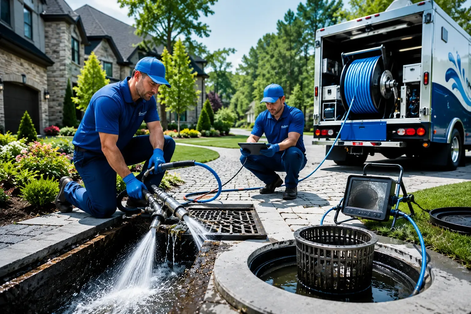 Local outdoor drain cleaning professionals in Wenham, MA